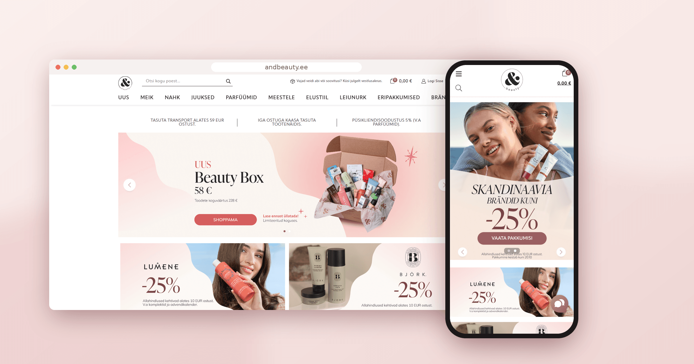 AndBeauty online store