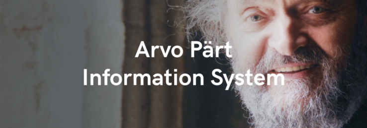 Arvo Pärt Information System